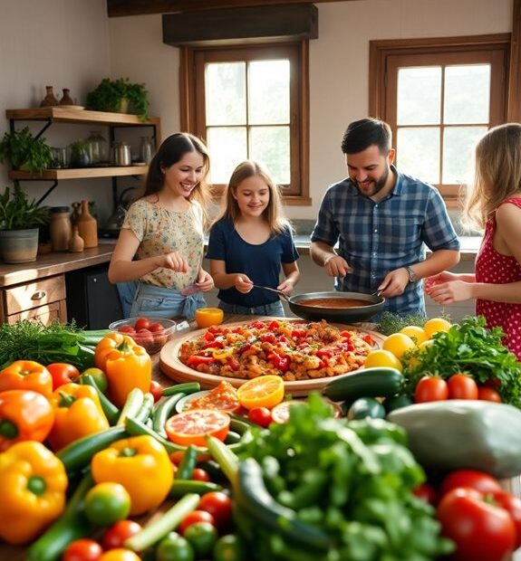 affordable family vegetarian meals