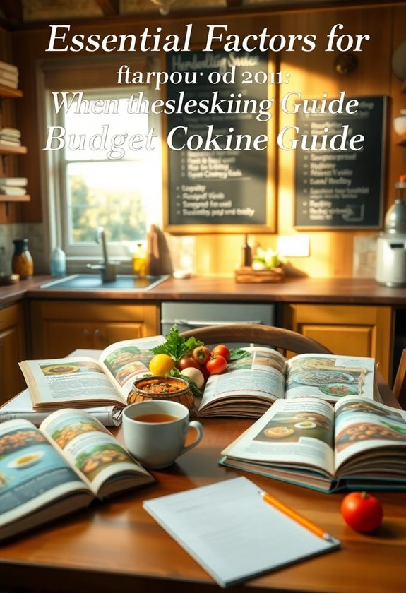 budget cooking guide selection