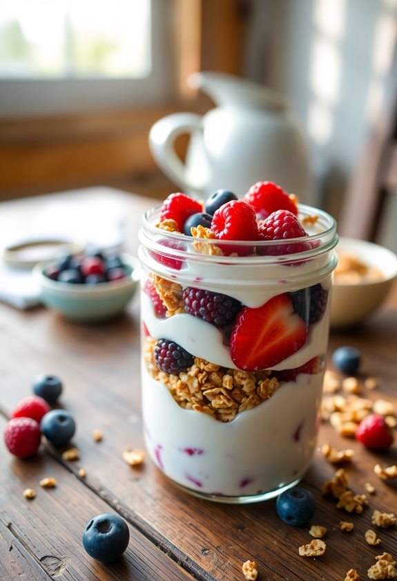 budget friendly yogurt parfaits