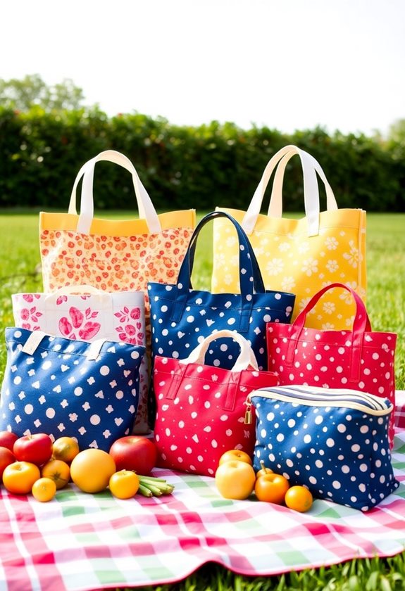 choosing cotton bento bag