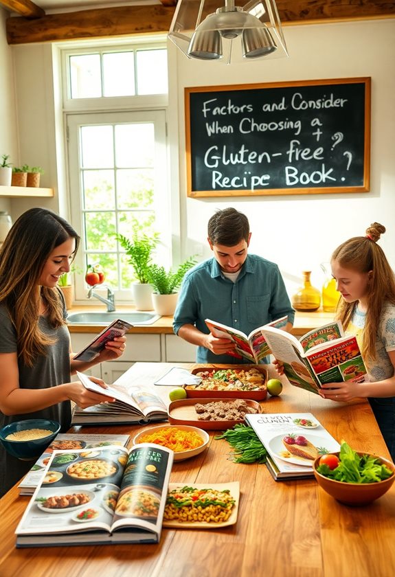 choosing gluten free recipe book