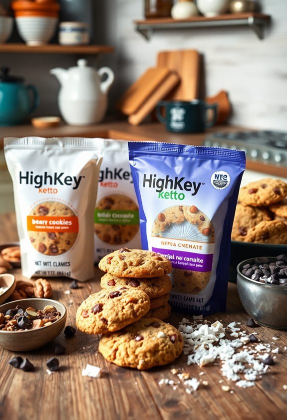 choosing highkey keto cookies