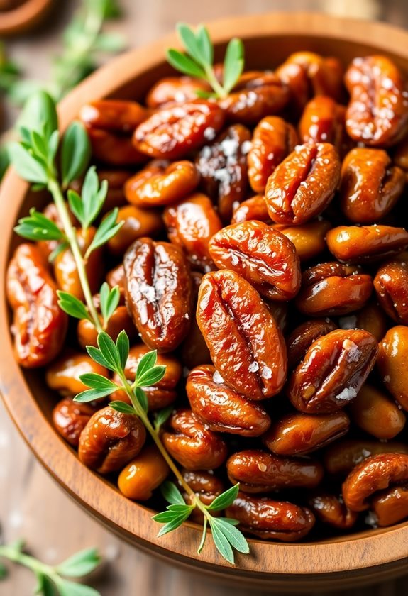 choosing keto candied nuts