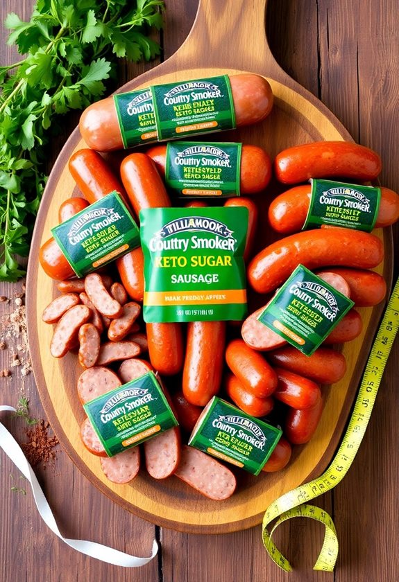 choosing keto friendly sausages