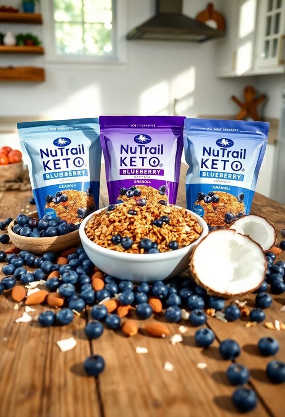 choosing nutrail keto granola