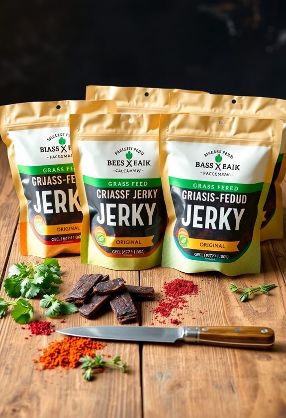 choosing quality grass fed jerky