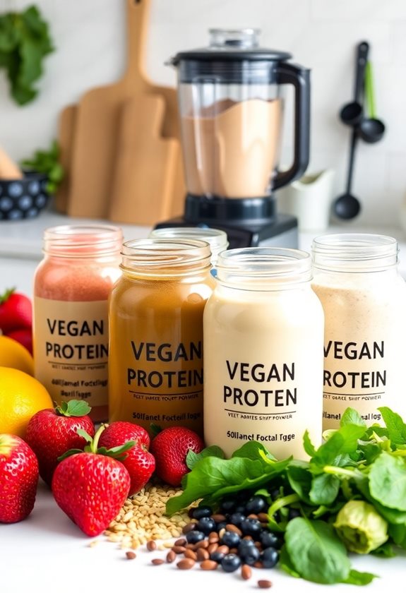 choosing vegan protein powder