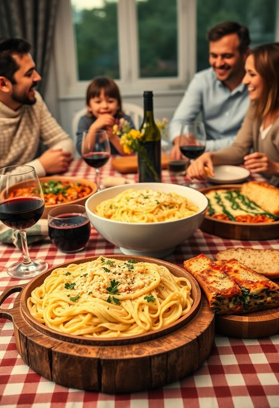 comforting italian pasta meals