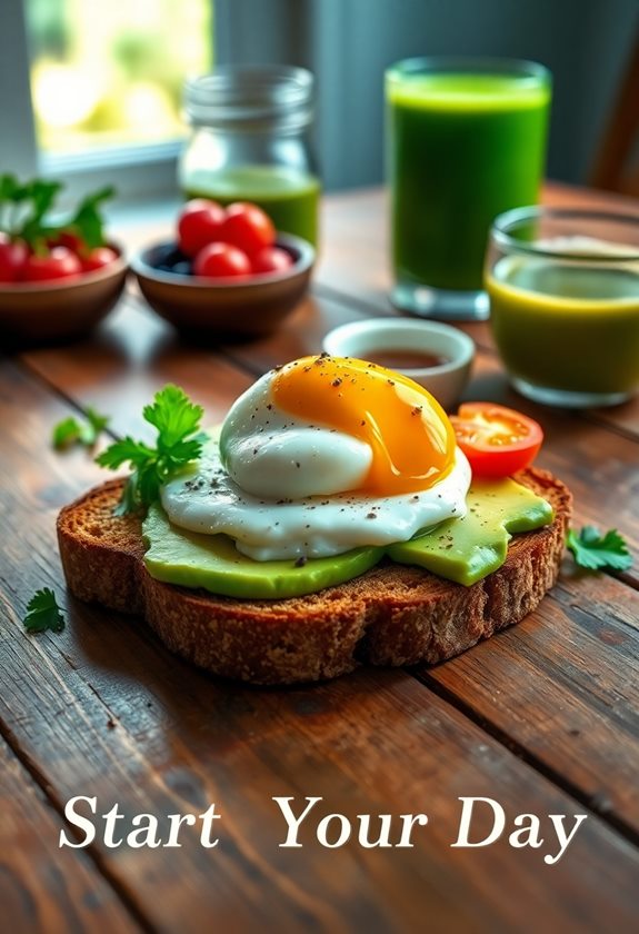 delicious avocado egg toast