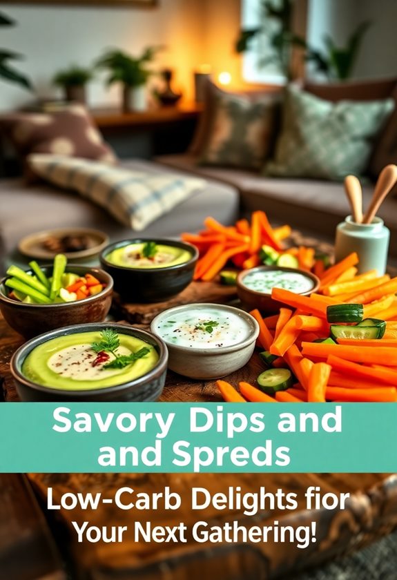 delicious dips and spreads