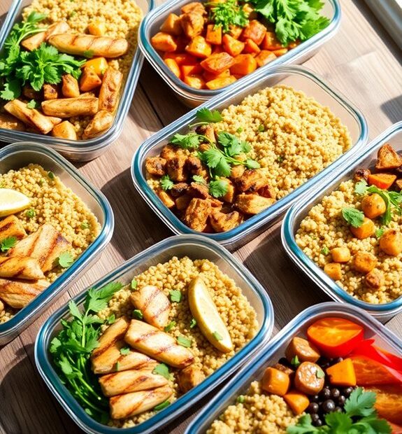 delicious healthy meal prep