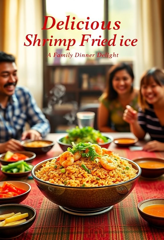 delicious shrimp fried rice