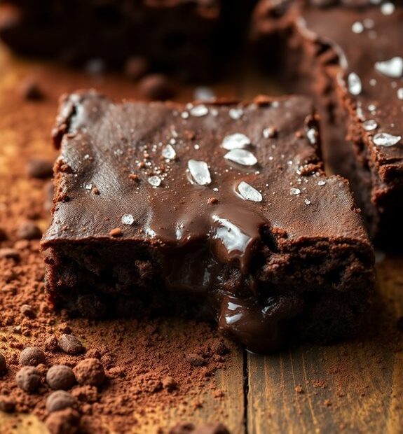 delicious soft baked brownies