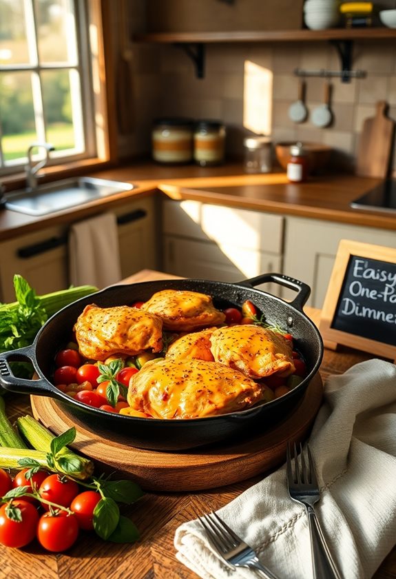 easy one pan meals