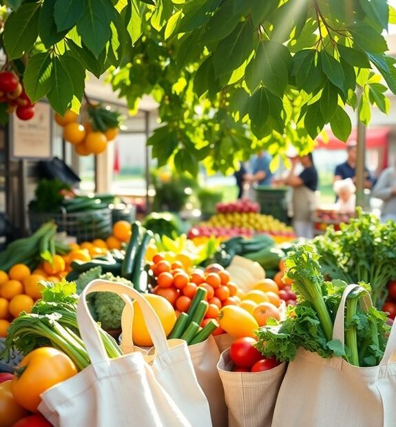 eco friendly cloth produce bags