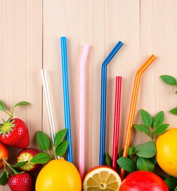 eco friendly stylish glass straws