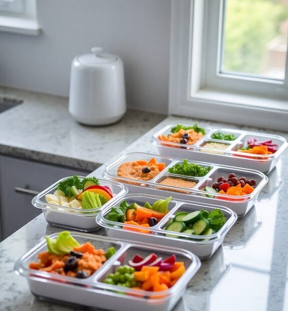 effortless meal prep trays