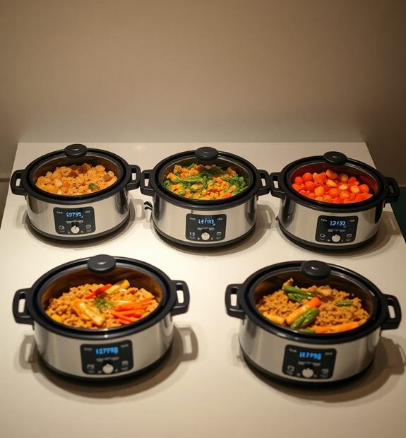 effortless programmable slow cookers