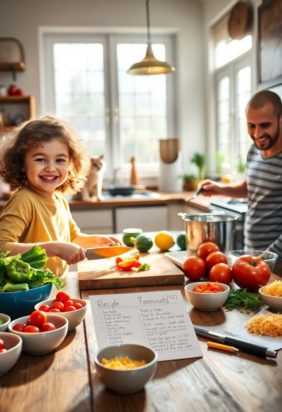 engage children in cooking