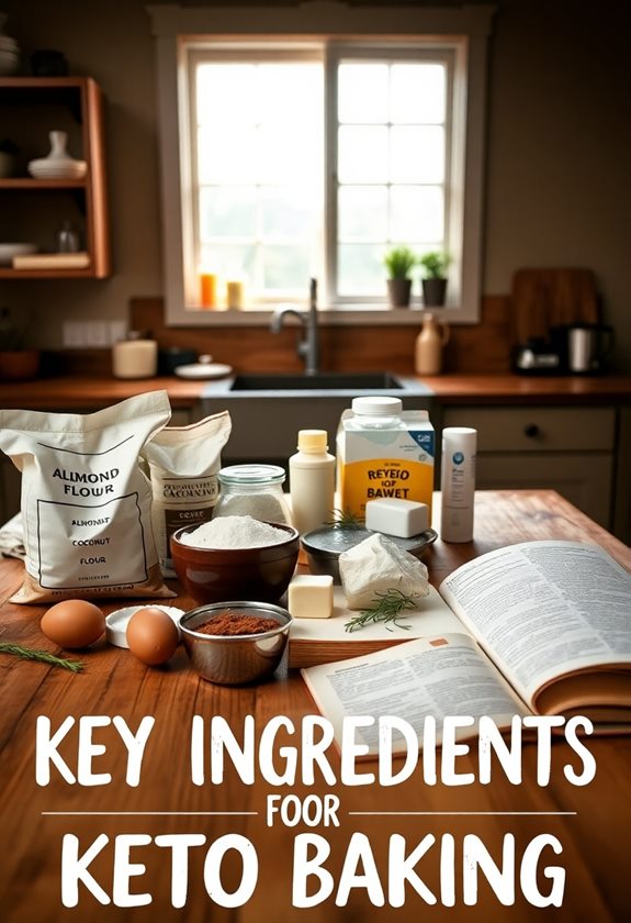 essential keto baking ingredients