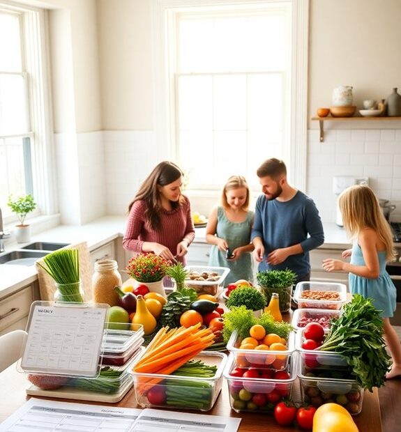 family meal planning templates