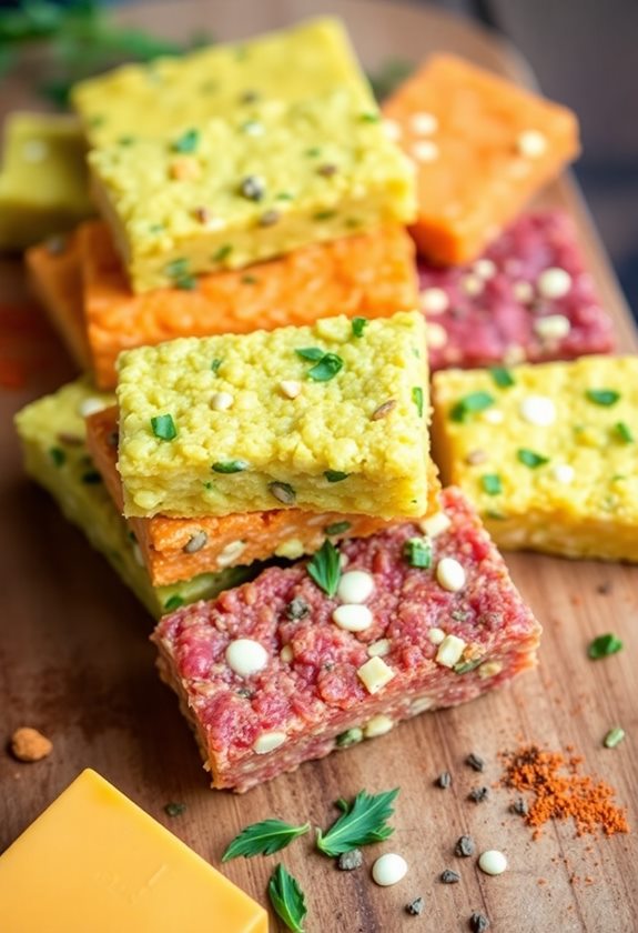 flavor variety and texture
