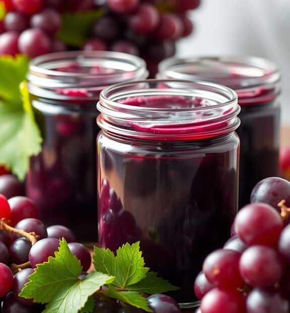 guilt free keto grape jams