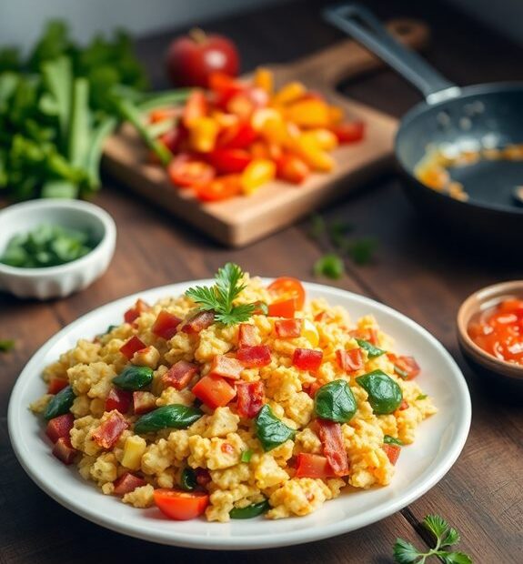 healthy breakfast scramble delight