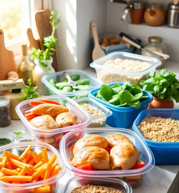 healthy chicken meal prep