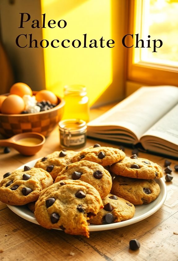 healthy chocolate chip cookies