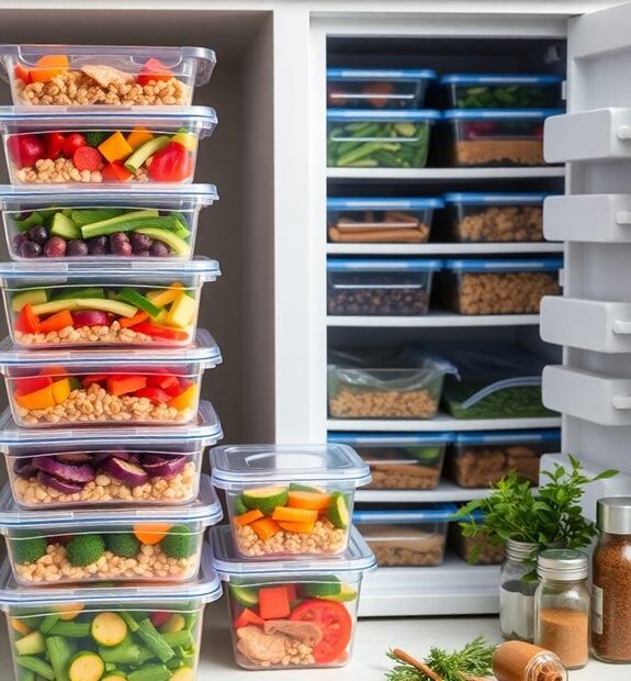 healthy freezer meal prep