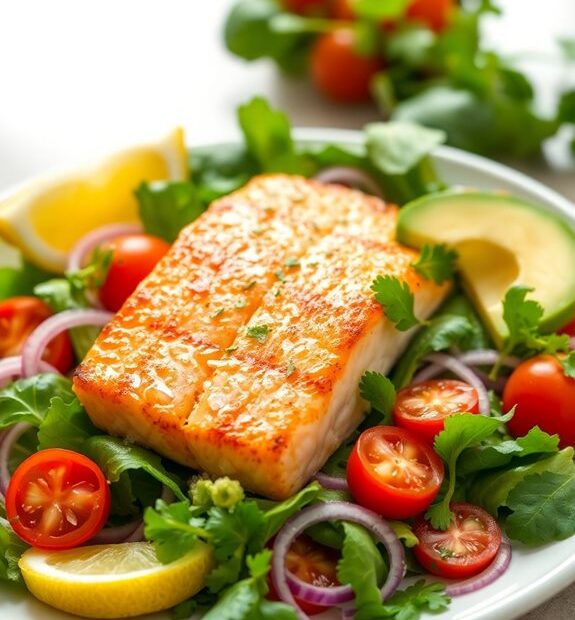 healthy salmon salad recipe