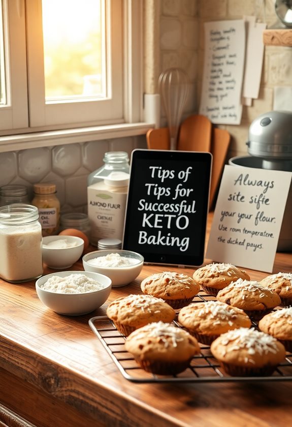 keto baking success strategies