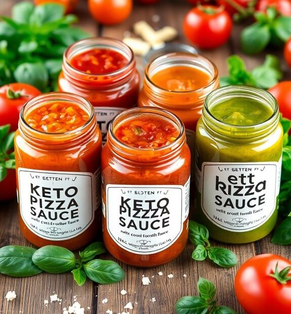 keto classic pizza sauces