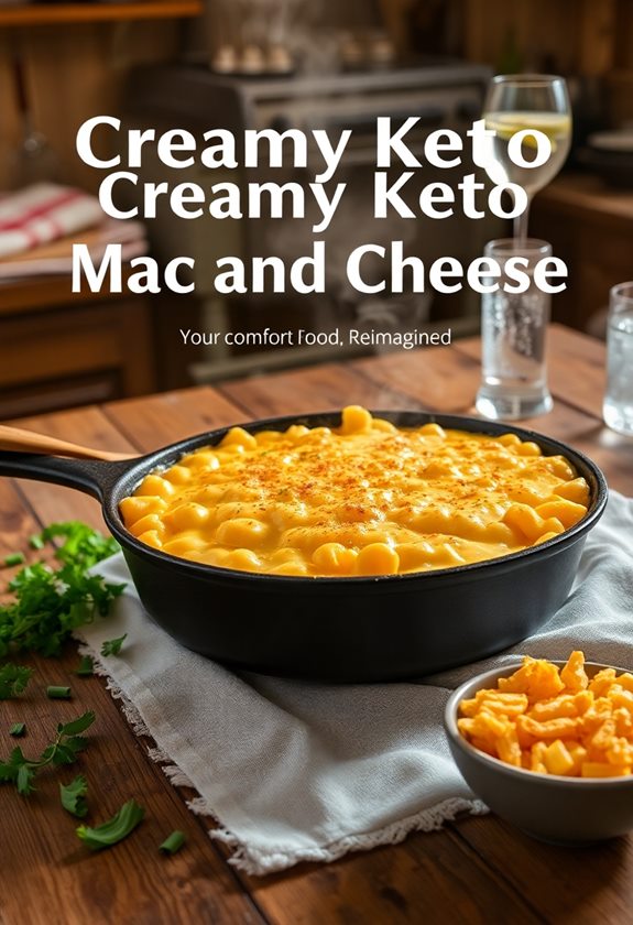 low carb cheesy comfort food