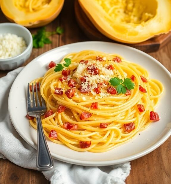 low carb spaghetti squash dish