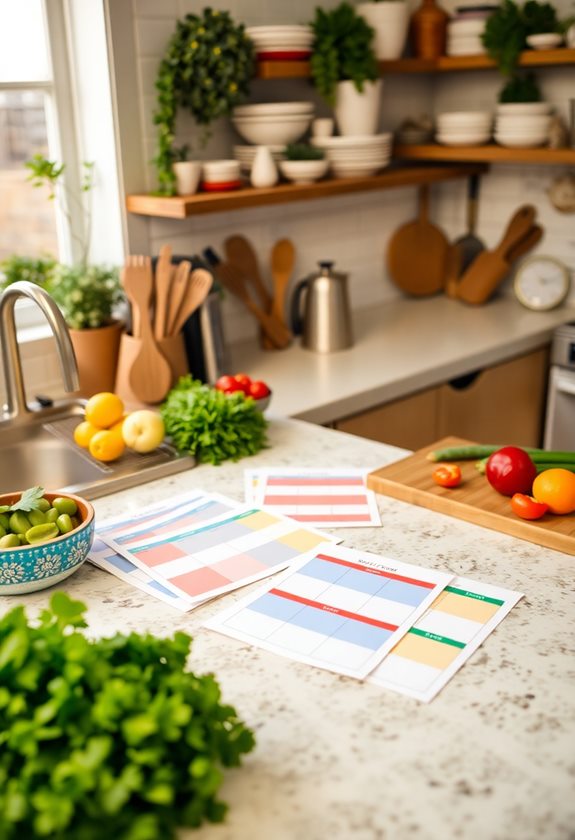 meal planning template options