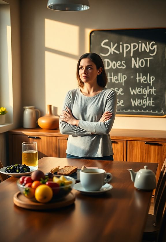 meal skipping aids weight loss