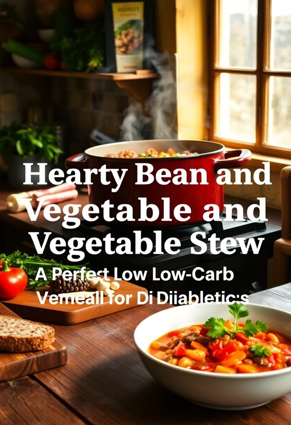 nourishing bean vegetable stew