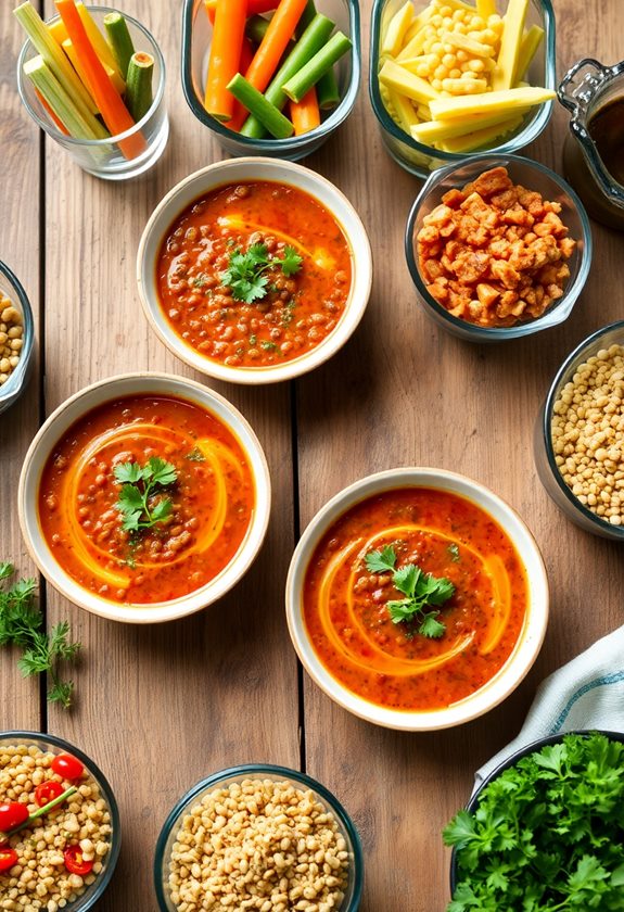 nutrient rich lentil soup