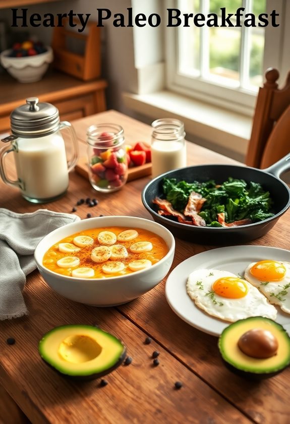 nutritious paleo morning meals