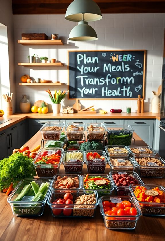 organized healthy cost effective meals