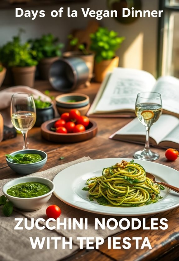 pasta alternative with pesto