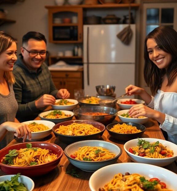 pasta quick family friendly dinner