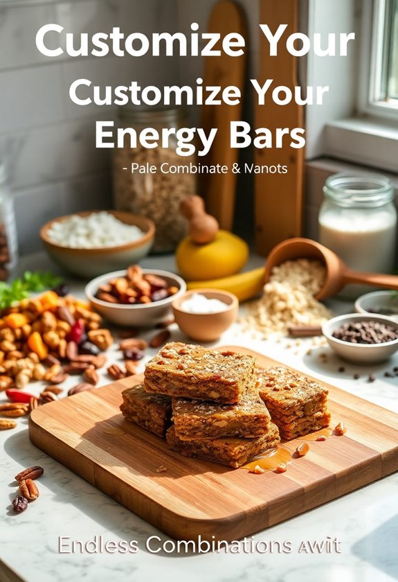 personalize your energy bars