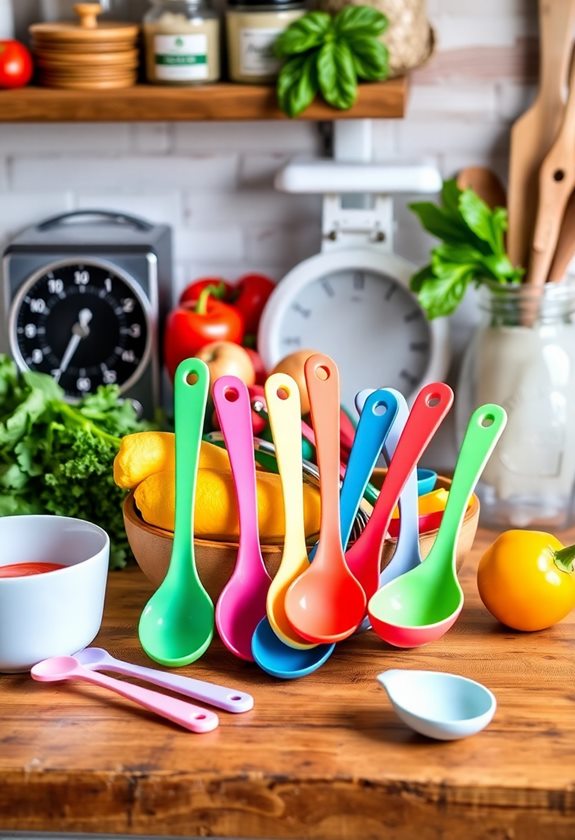 portion control serving spoons