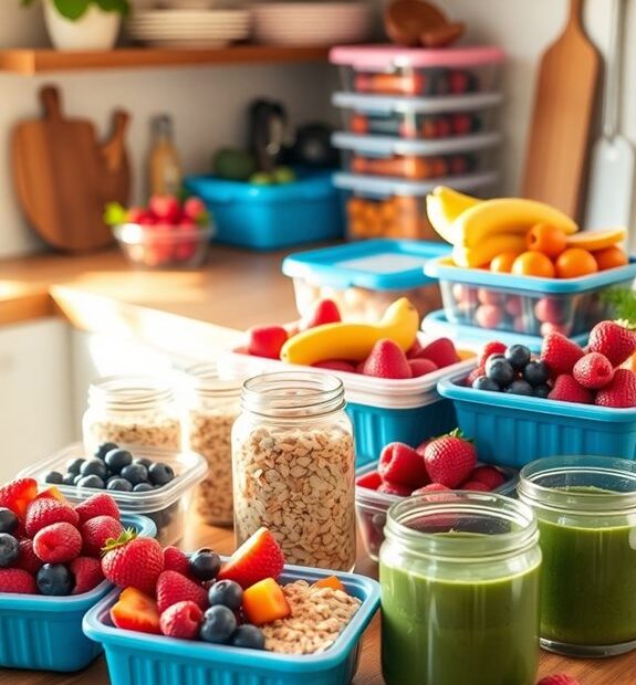 quick healthy breakfast prep