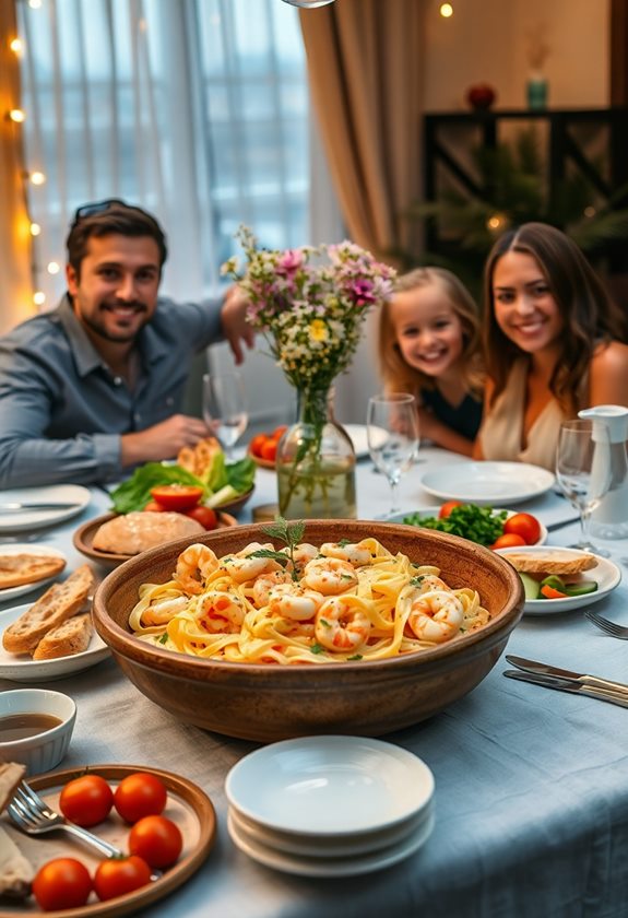 rich seafood pasta delight