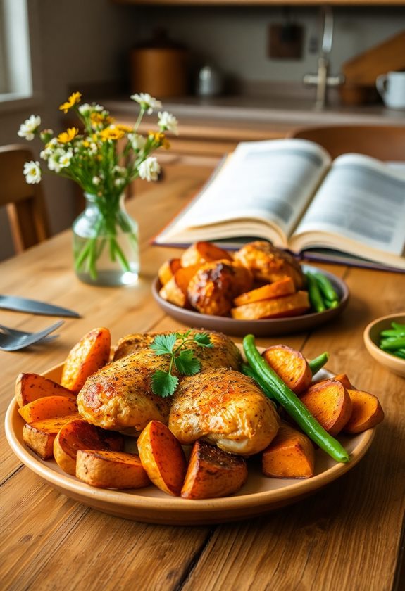 savory chicken sweet potatoes