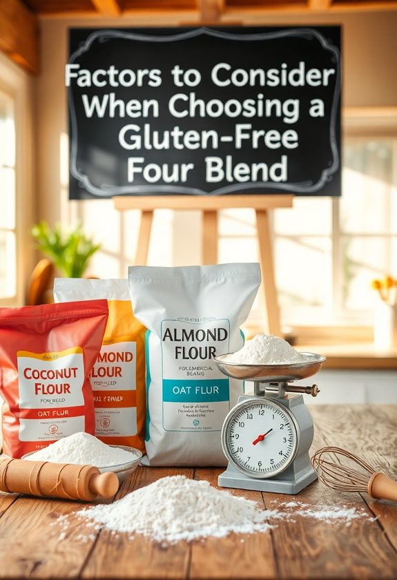 selecting gluten free flour blend